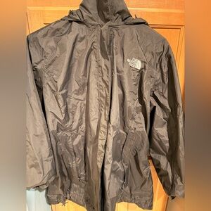 The North Face Black zip up jacket